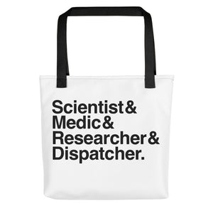 "Pandemic" Board Game Tote Bag: An Homage to the Game in the Iconic Helvetica Design (Free Shipping!)