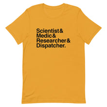 Load image into Gallery viewer, "Pandemic" Board Game Fan T-Shirt: An Homage to the Game in the Iconic Helvetica Design (Free Shipping!)