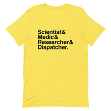 Load image into Gallery viewer, "Pandemic" Board Game Fan T-Shirt: An Homage to the Game in the Iconic Helvetica Design (Free Shipping!)