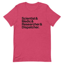 Load image into Gallery viewer, "Pandemic" Board Game Fan T-Shirt: An Homage to the Game in the Iconic Helvetica Design (Free Shipping!)