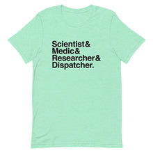 Load image into Gallery viewer, "Pandemic" Board Game Fan T-Shirt: An Homage to the Game in the Iconic Helvetica Design (Free Shipping!)