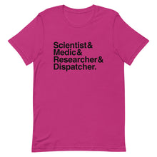 Load image into Gallery viewer, "Pandemic" Board Game Fan T-Shirt: An Homage to the Game in the Iconic Helvetica Design (Free Shipping!)