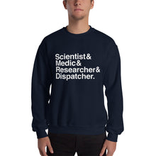 Load image into Gallery viewer, "Pandemic" Board Game Fan Sweatshirt: An Homage to the Game in the Iconic Helvetica Design (Free Shipping!)