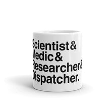 Load image into Gallery viewer, "Pandemic" Board Game Fan Mug: An Homage to the Game in the Iconic Helvetica Design (Free Shipping!)