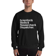 Load image into Gallery viewer, "Pandemic" Board Game Fan Sweatshirt: An Homage to the Game in the Iconic Helvetica Design (Free Shipping!)