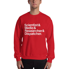 Load image into Gallery viewer, "Pandemic" Board Game Fan Sweatshirt: An Homage to the Game in the Iconic Helvetica Design (Free Shipping!)