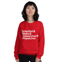 Load image into Gallery viewer, "Pandemic" Board Game Fan Sweatshirt: An Homage to the Game in the Iconic Helvetica Design (Free Shipping!)