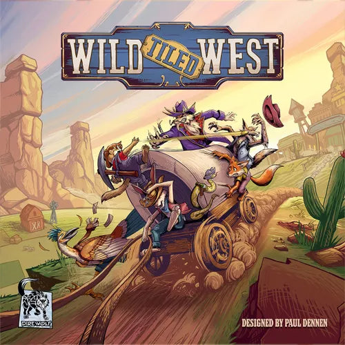 Wild Tiled West, New and In Shrink Board Game for Sale (No Tax)