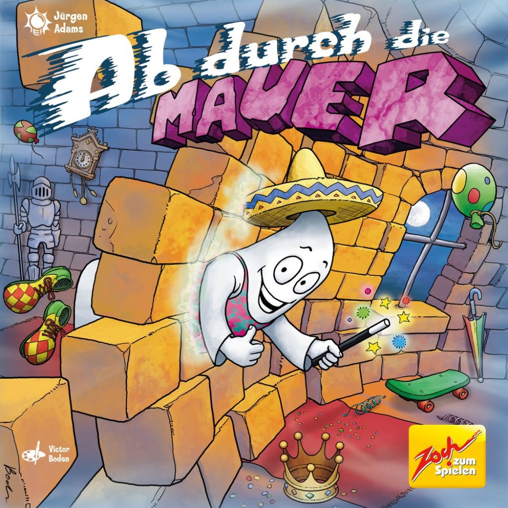 Ab Durch Die Mauer By Zoch Spiele Multilingual Edition Used Board Game For Sale