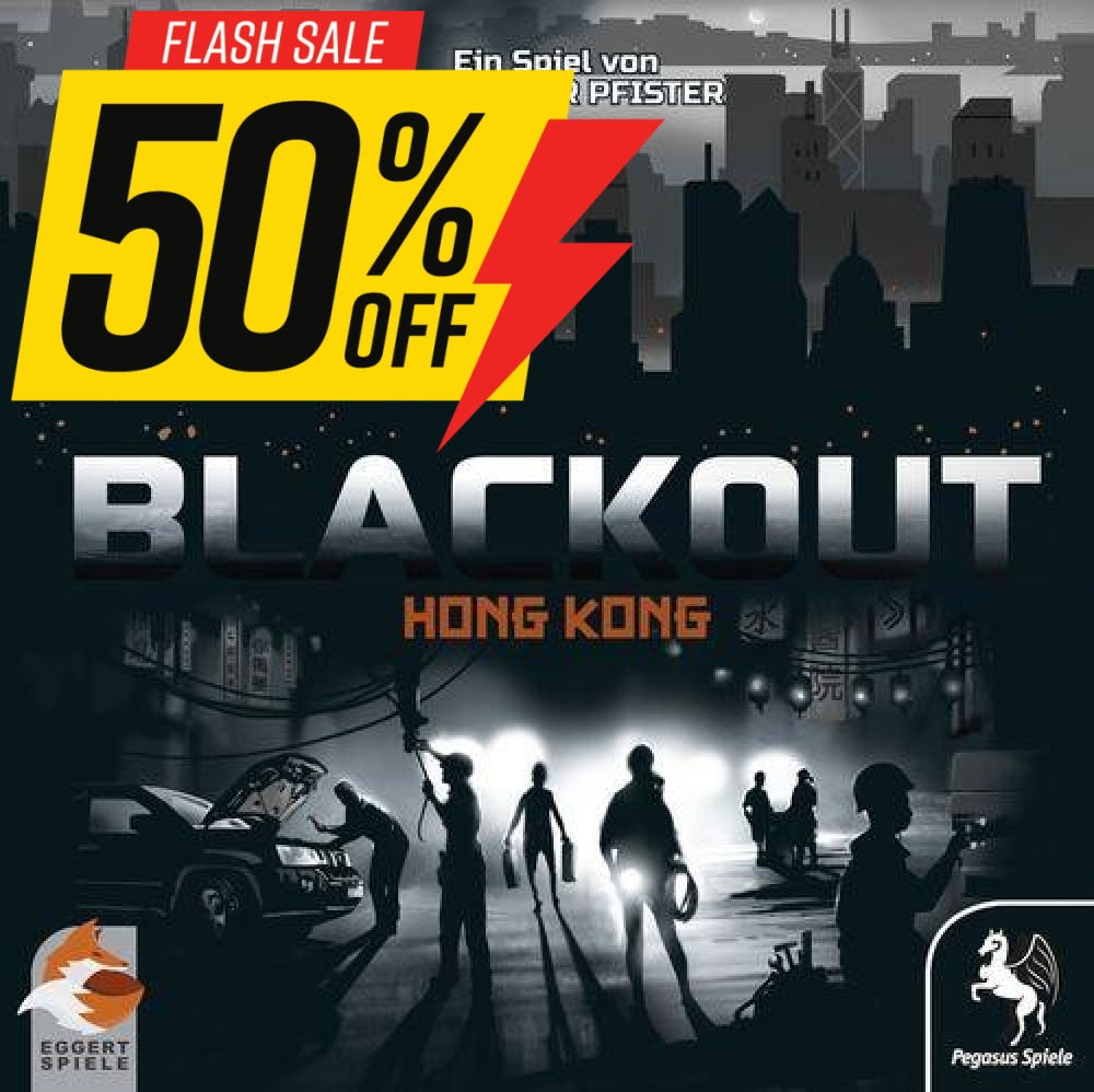 Blackout Hong Kong Used Board Game For Sale