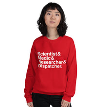 Load image into Gallery viewer, &quot;Pandemic&quot; Board Game Fan Sweatshirt: An Homage to the Game in the Iconic Helvetica Design (Free Shipping!)